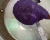 Foto langkah ke 4 dari resep Puding Biji Salak Ubi Ungu.