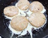 A picture of step 1 of Shami wala bun kabab.