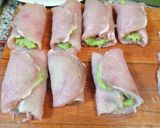 Foto del passaggio 6 della ricetta Involtini di Lonza con Patate e Asparagi