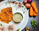 A picture of step 5 of Carrot Adai.