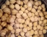 A picture of step 1 of Pindi Chole kulcha.