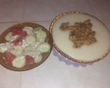 صورة لخطوة 5 من وصفة عصيدة البطاطا بالكباب 🥔🥔🥔🥔puré de pomme de terre