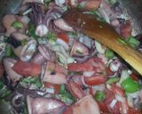 A picture of step 5 of Baby Squid Stew with Potatoes.