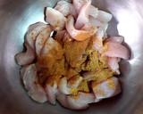 Foto del paso 7 de la receta: Pollo al curry masala con champiñones y arroz basmati india gat