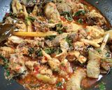 Foto langkah ke 4 dari resep Rica-Rica Ayam Kampung.