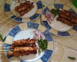 Foto langkah ke 13 dari resep Sate Ayam Bumbu kacang Aka Sate ayam madura enakkkkkkks🍢🍢🍢😋😋😋.