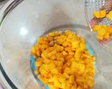 A picture of step 10 of Mango and Chickpeas Salsa puffs.