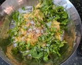 A picture of step 2 of Corn Paratha.