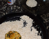 Foto del paso 5 de la receta: Milanesas de 🍆 berenjenas rebozada con avena