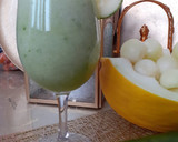 A picture of step 3 of Cucumber and melon.