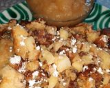 Almás császármorzsa almaszósszal recept fázis 3 fotója