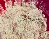 A picture of step 2 of Ham Salad.