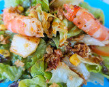 Foto del paso 8 de la receta: Ensalada de langostinos y hojas de roble