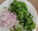 A picture of step 2 of Potato vegetables bites.
