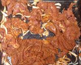 A picture of step 2 of Suya meat.