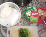 Foto langkah ke 2 dari resep Cilok isi ayam.