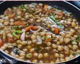 A picture of step 3 of Spicy chole.