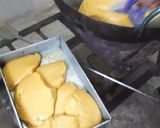நெய் மைசூர் பாகு(ghee mysorepak recipe in tamil) ரெசிபி ஸ்டேப் 7 புகைப்படம்