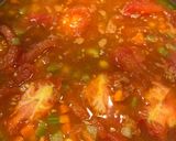 A picture of step 4 of Italian Chickpea Soup.