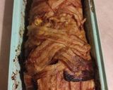 Baconbe tekert rúdfasírt recept fázis 4 fotója