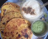 A picture of step 8 of Namkeen Paneer Paratha.