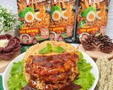 Foto langkah ke 5 dari resep Pancake mi boncabe.