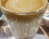A picture of step 4 of Dalgona coffee.