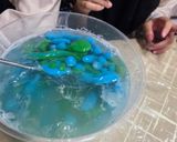 Gambar langkah 5 resipi Bubur Candil Pisang Abu.