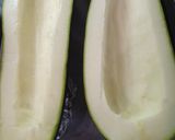 Une image de l'étape 4 de Courgette farcies.
