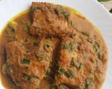 A picture of step 7 of Fish Spring Onion Gravy.