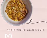Foto langkah ke 6 dari resep Sosis Telur Asam Manis.