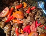 Foto langkah ke 5 dari resep Krengsengan Daging Sapi.