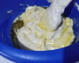 Foto langkah ke 5 dari resep Banana Sponge Cake (5 bahan & tanpa pengembang).