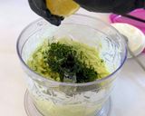 A picture of step 6 of Broccoli Patties with Avocado and Feta Sauce (Healthy Version).