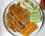 Foto langkah ke 16 dari resep Chicken katsu oat low carb 582 kcal #menudiet.