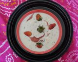 A picture of step 6 of Strawberry sabudana kheer.