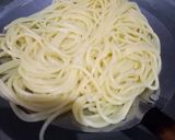 Foto langkah ke 1 dari resep Spaghetti Sosis.