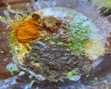 A picture of step 1 of Calabacín Curry with Eastern Spices.