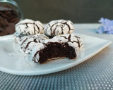 Foto del paso 5 de la receta: Galletas craqueladas de chocolate 🍫