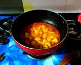 A picture of step 7 of Dahiwale Aloo.