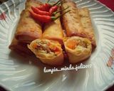 Foto langkah ke 7 dari resep Lumpia isi sayur dan daging ayam.