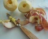 Foto del paso 3 de la receta: Crema de manzana y verdura espolvoreada con jamón serrano