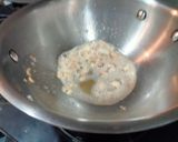 A picture of step 2 of Almond soup.