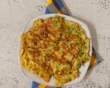 Foto langkah ke 4 dari resep Telur Dadar Brokoli.