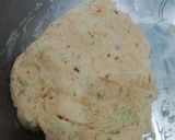 A picture of step 2 of Lauki Thepla.