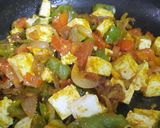पनीर सब्ज़ी (Paneer sabzi recipe in hindi) रेसिपी चरण 3 फोटो