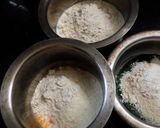 A picture of step 3 of Tricolour honey pancakes.
