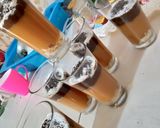 صورة لخطوة 4 من وصفة تحلية بالكاراميل وصوص شوكولاته على طريقتي أم جنات 😋🍧🍧