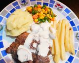 Foto langkah ke 3 dari resep Steak sapi saus mushroom.