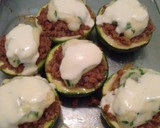 Foto del paso 5 de la receta: Zapallitos rellenos (receta rápida)